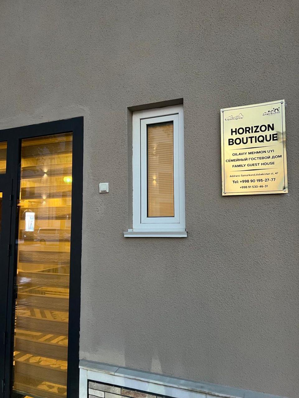 Horizon Boutique Samarkand Exterior foto